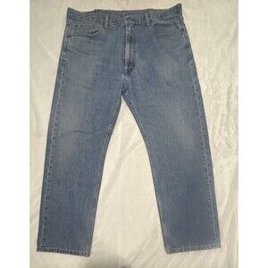 Levi's 505 Jeans Mens Size 40 x 30 Premium Weight Regular Fit Straight *FLAW*